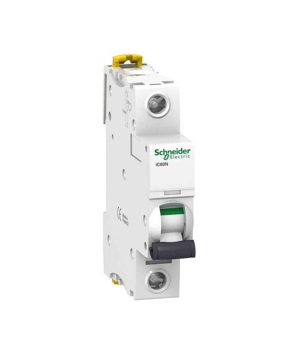 INTERRUPTOR TERMOMAGNETICO 1X6A ACTI9 IC60N SCHNEIDER-ELECTRIC