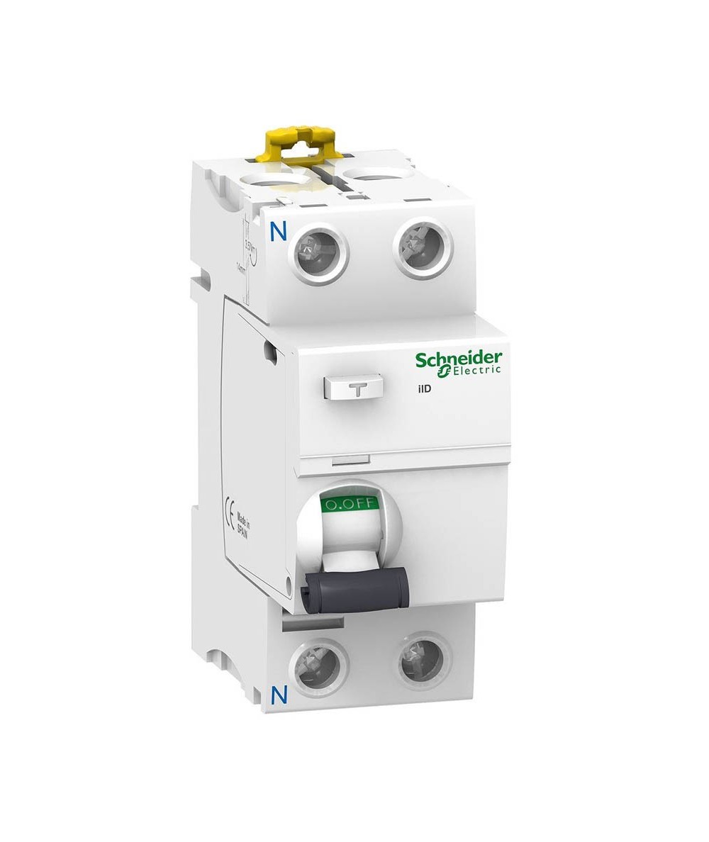 Interruptor Diferencial iLD Acti9 2x80A tipo AC 30 mA SCHNEIDER ELECTRIC