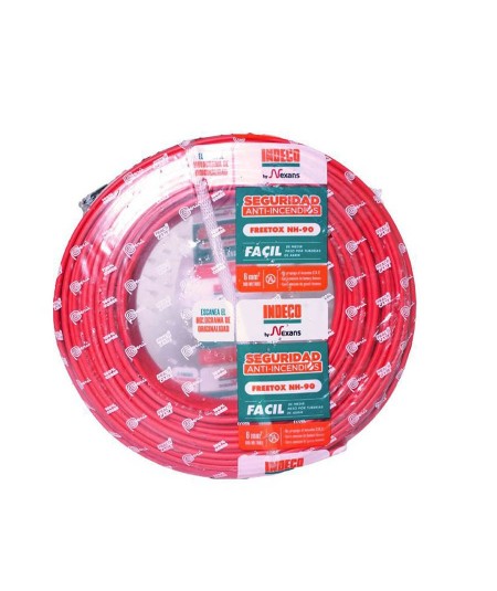 Cable TW-80 +plus 10 AWG 450/750V 100m INDECO